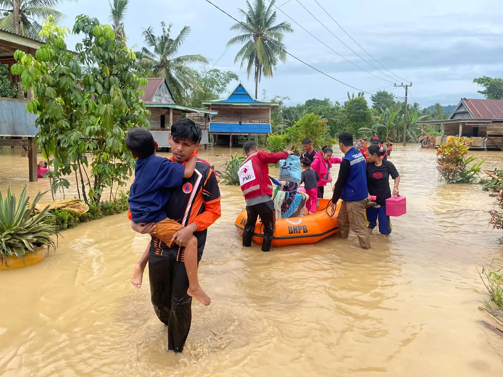 Banjir di Kabupaten Wajo Rendam 33 Desa